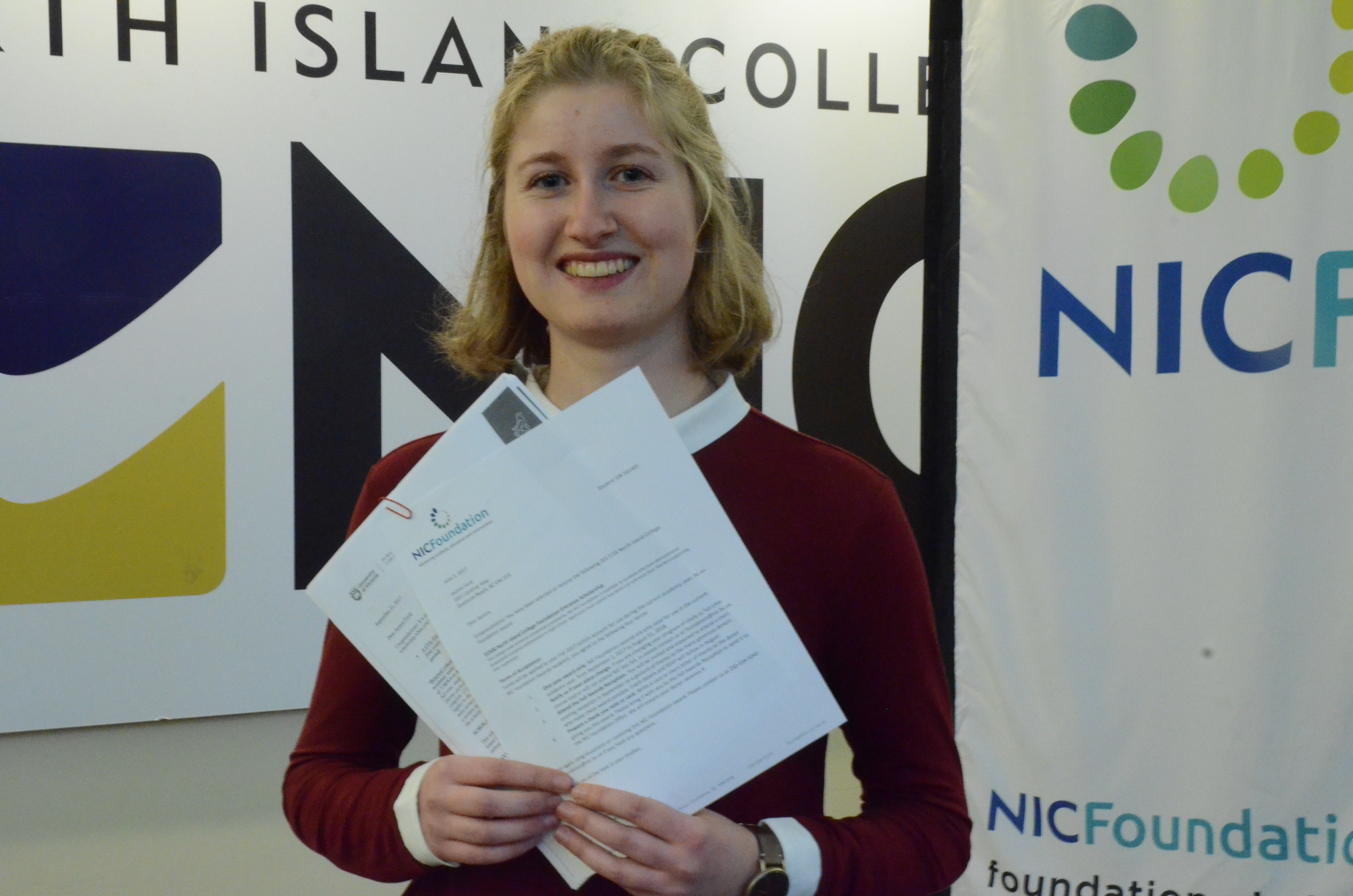 NIC student earns $28,500 in scholarships from UVic and NIC