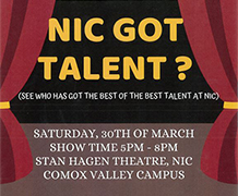 NIC Got Talent show set for March 30