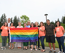Campbell River Pride Flag Raising