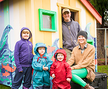 SPOTLIGHT - NIC Students Surprise Comox Valley Kids with New Playhouse