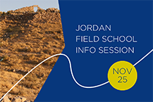 Anthropology Field School in Jordan Info Session
