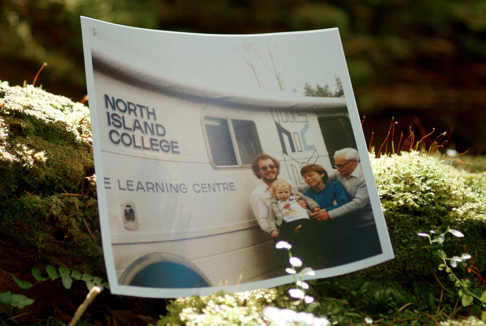 NIC mobile learning centre, a converted mail truck