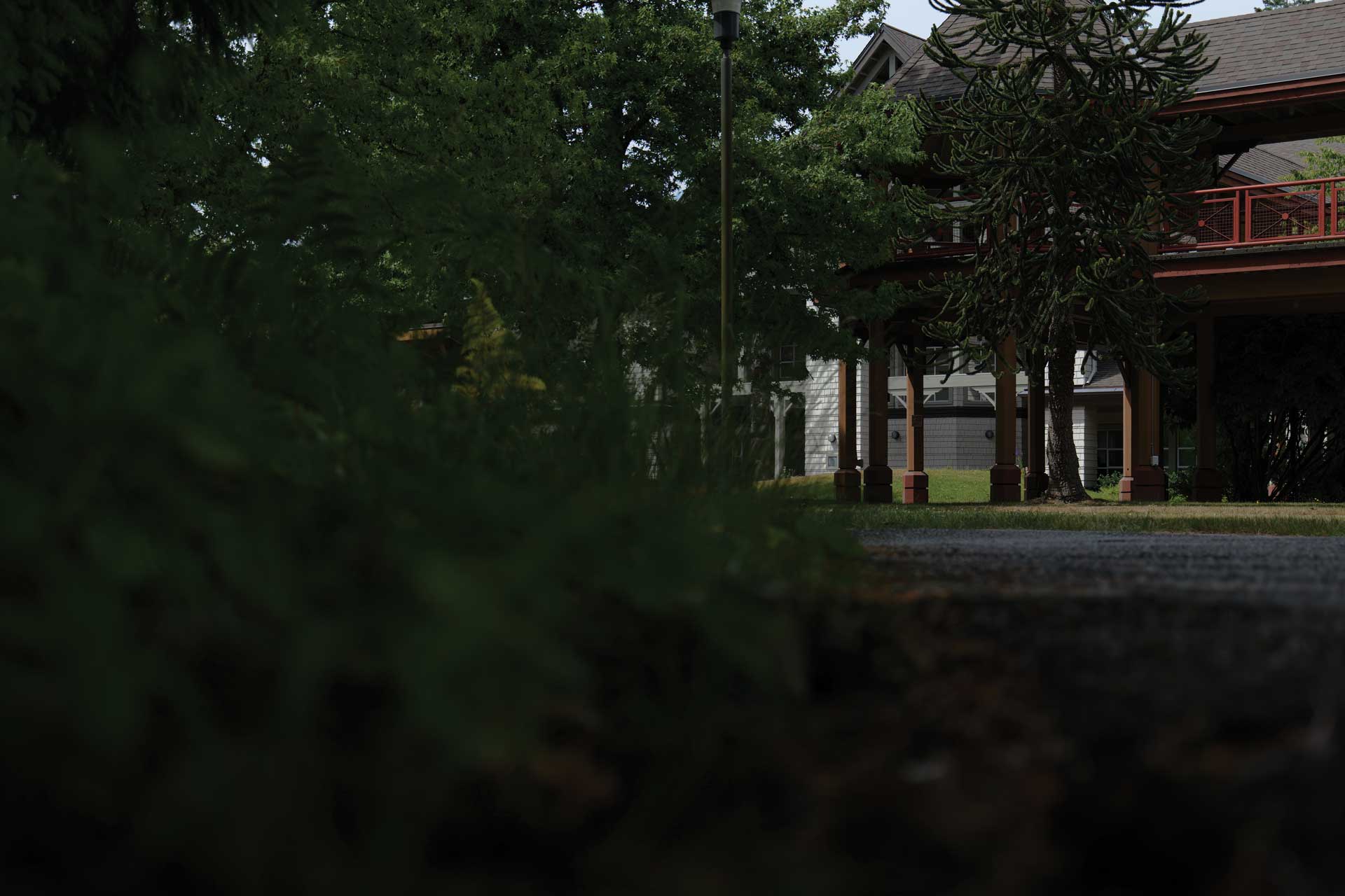 Exterior of Comox Valley campus