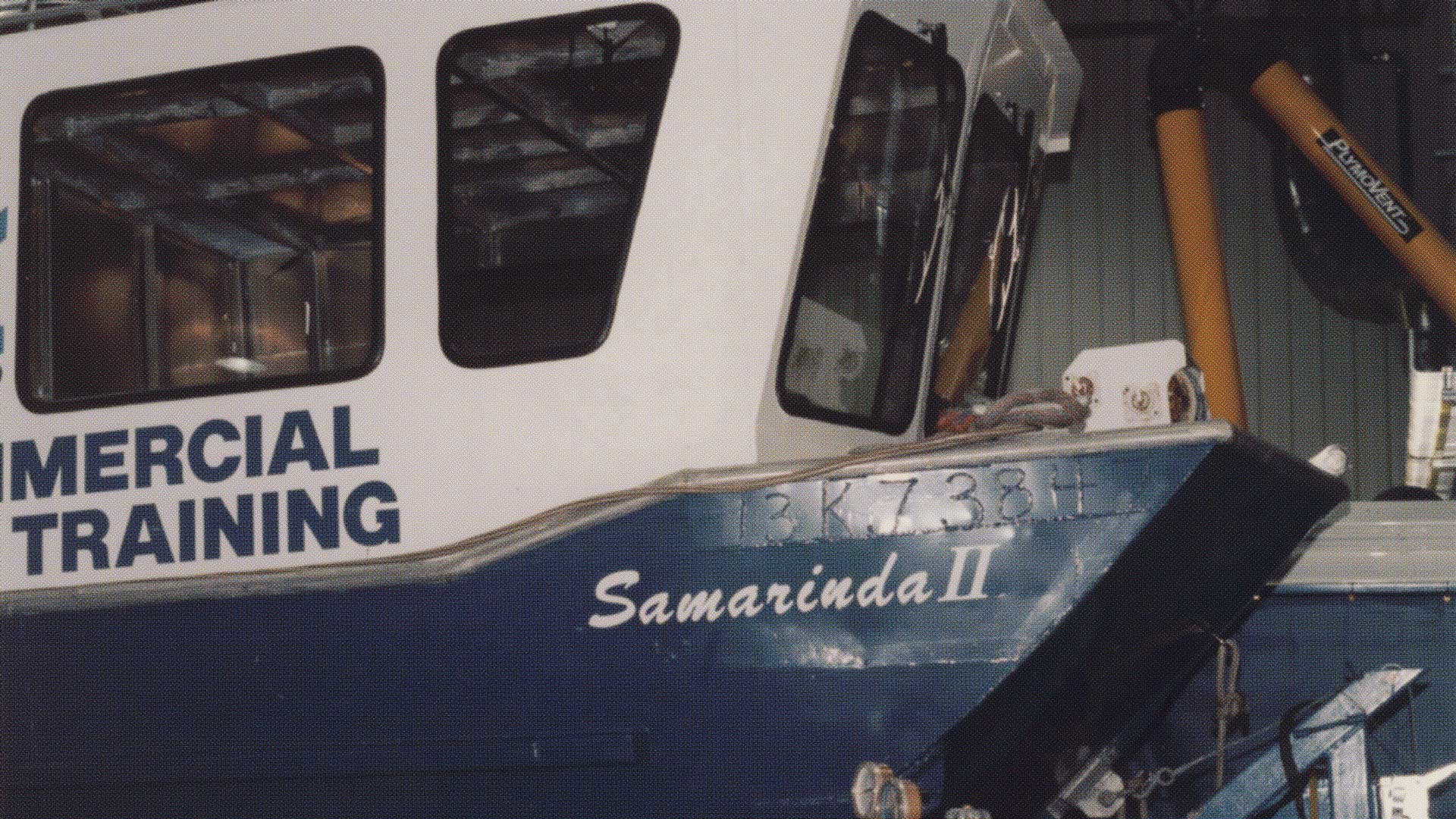 NIC's converted whaling vessel, the Samarinda II