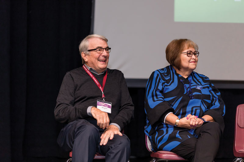Attendees of NIC ElderCollege 20th anniversary celebration