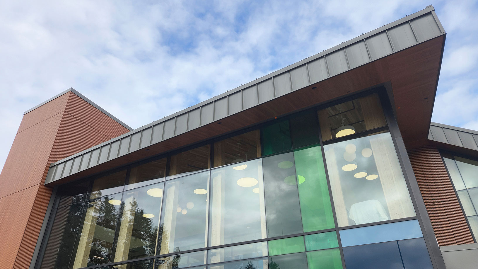 A new college building in the Comox Valley
