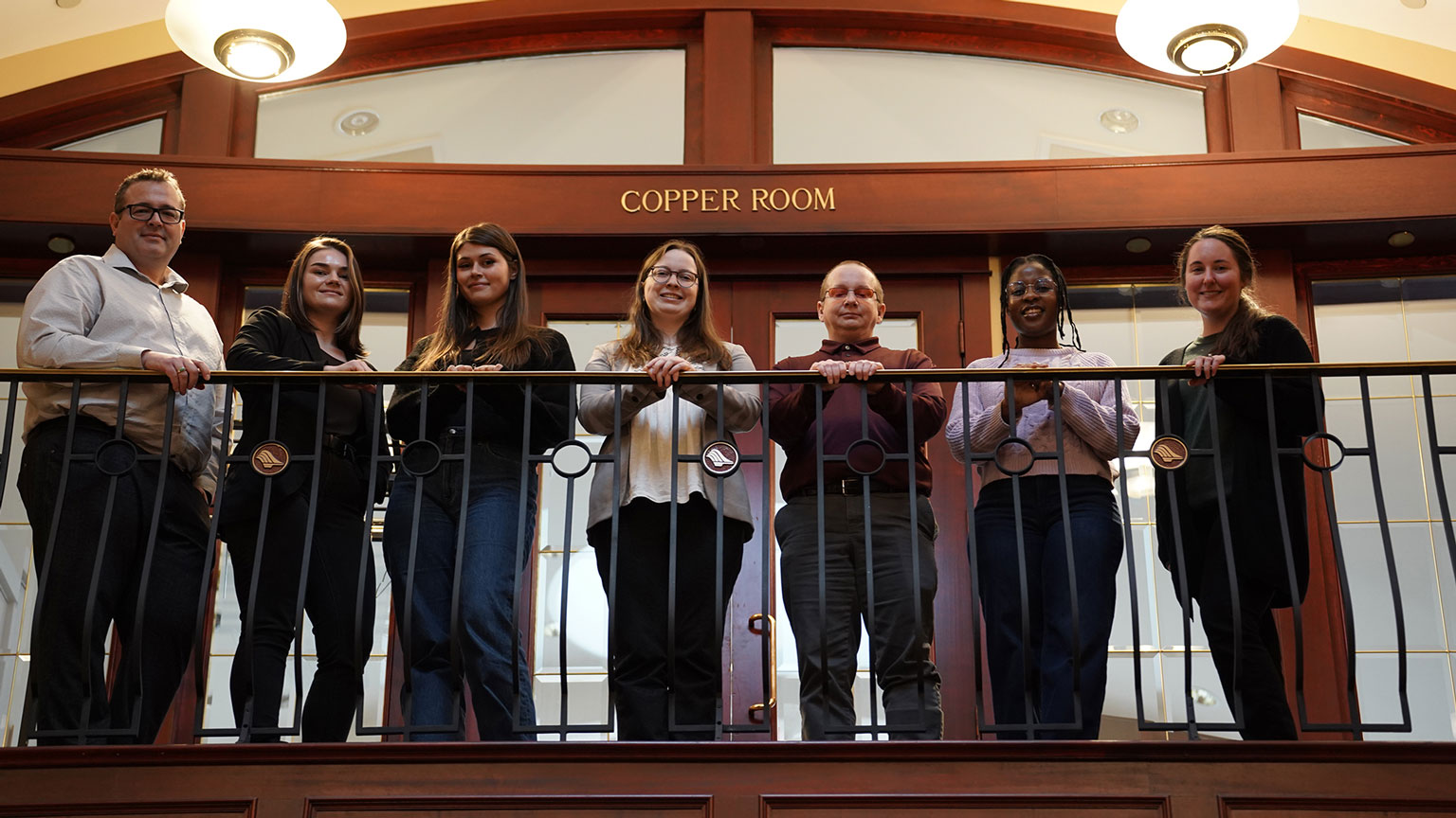 Accounting graduates celebrate examination success at event