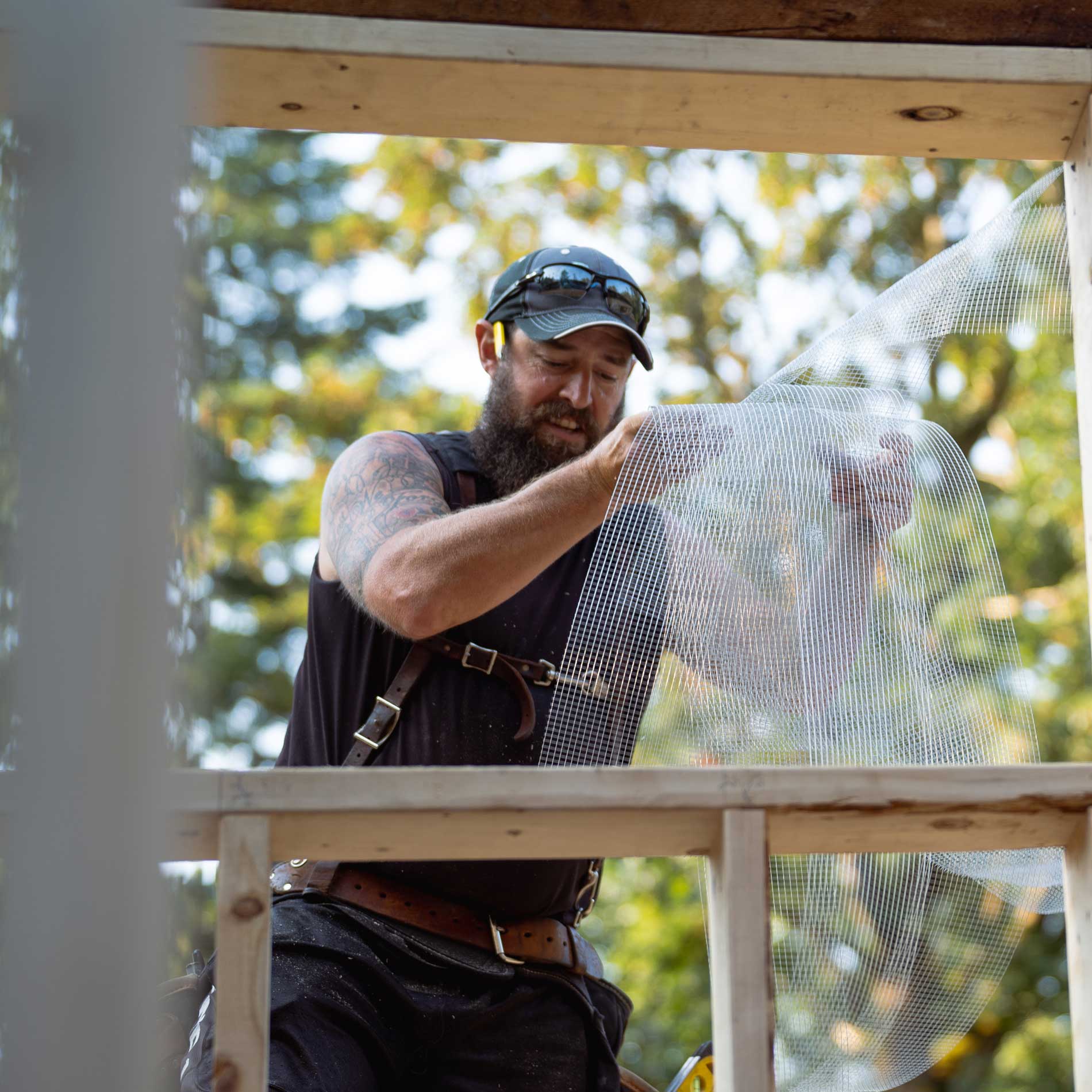 Levi Bauder, Carpentry alum