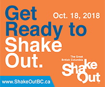 Great BC ShakeOut Drill, Oct. 18 at NIC