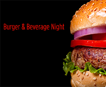 Burger & Beverage Night hosted by NIC students
