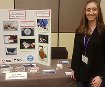 NIC Spotlight: NIC student demonstrates her kelp research project in Ottawa