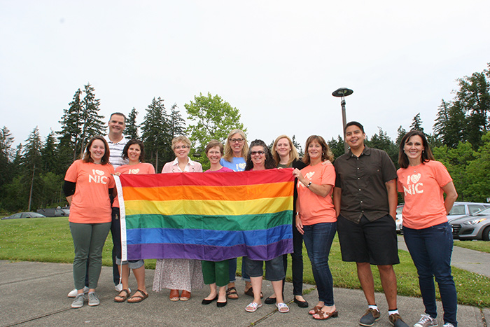 Campbell River Pride Flag Raising