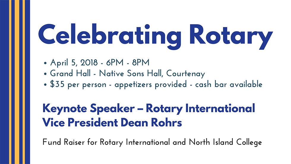 Help Rotary assist NIC students at celebration...