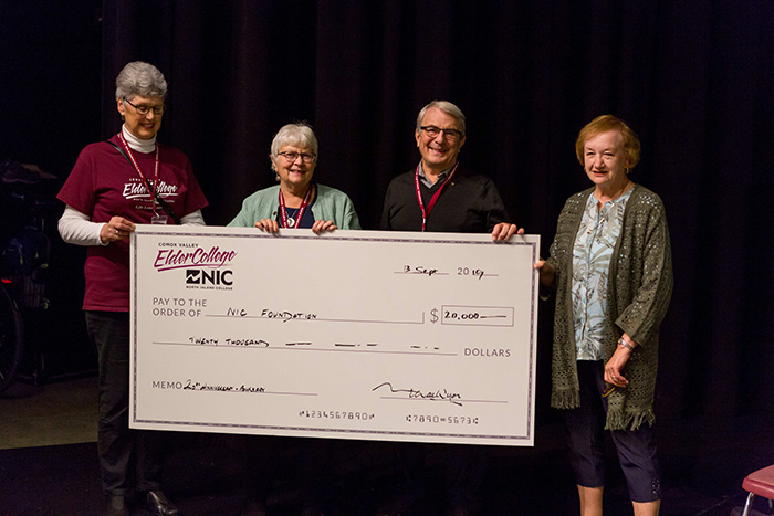 ElderCollege donates $20,000 to support...
