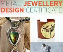 Info session for Metal Jewellery Design Certificate