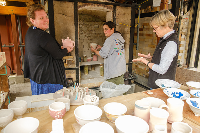 NIC student work showcased at pottery...