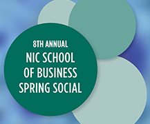 POSTPONED: 8th annual NIC School of Business Spring Social