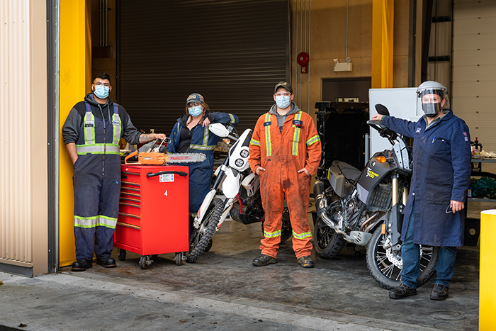 Parts and Motor Sports trades training...