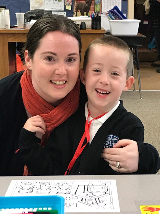 New mom pursuing dream of educating...