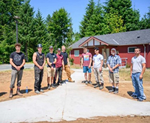 NIC in the News: Carpentry students help build campus pathways