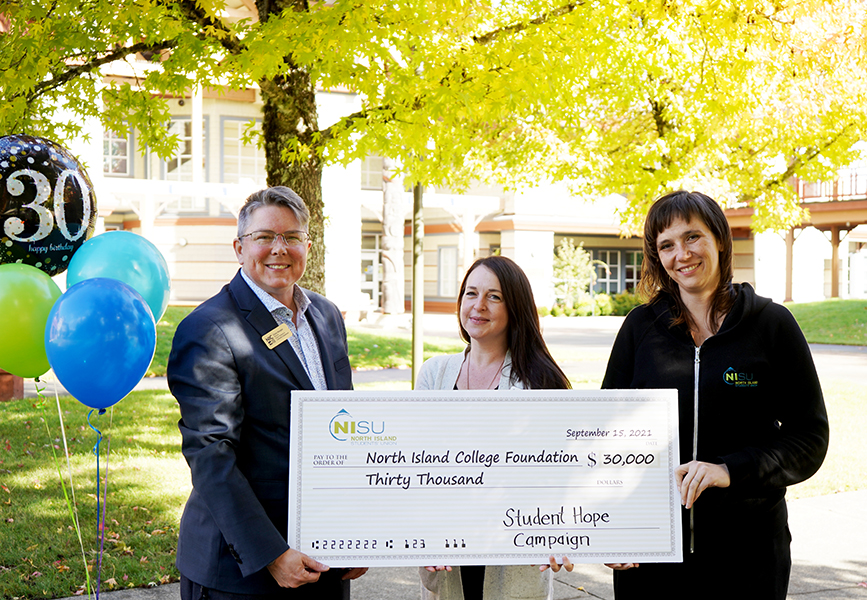 North Island Students’ Union gives...