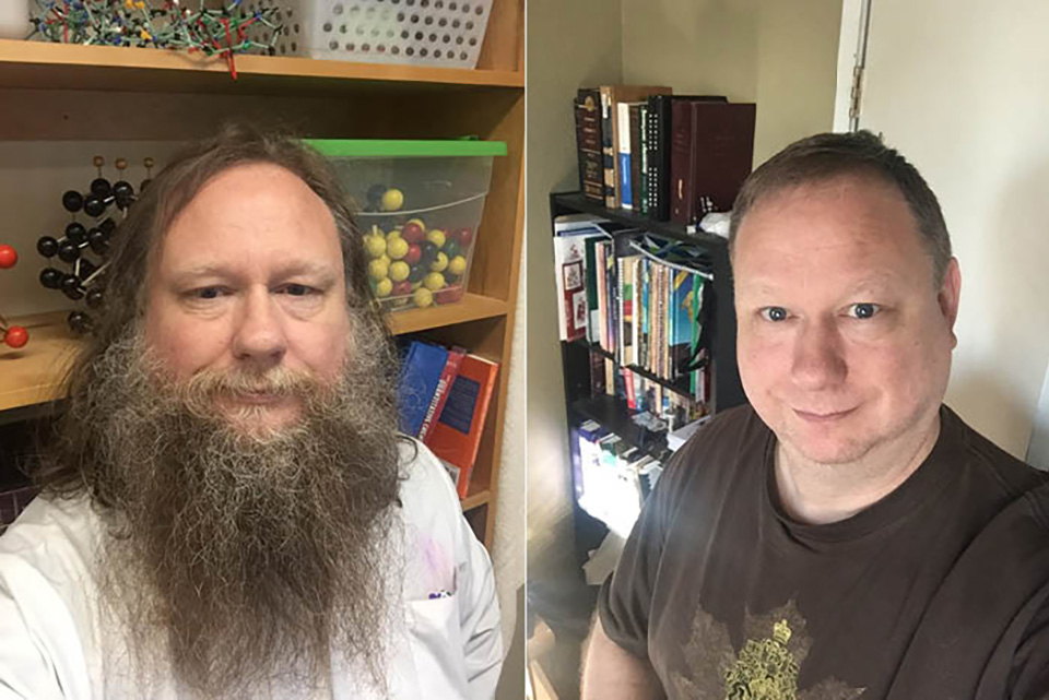NIC instructor put beard on the line...