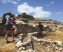 NIC students travel to Greece as part of 2018 Crete Field School