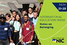 International Education Week - Notes on Belonging