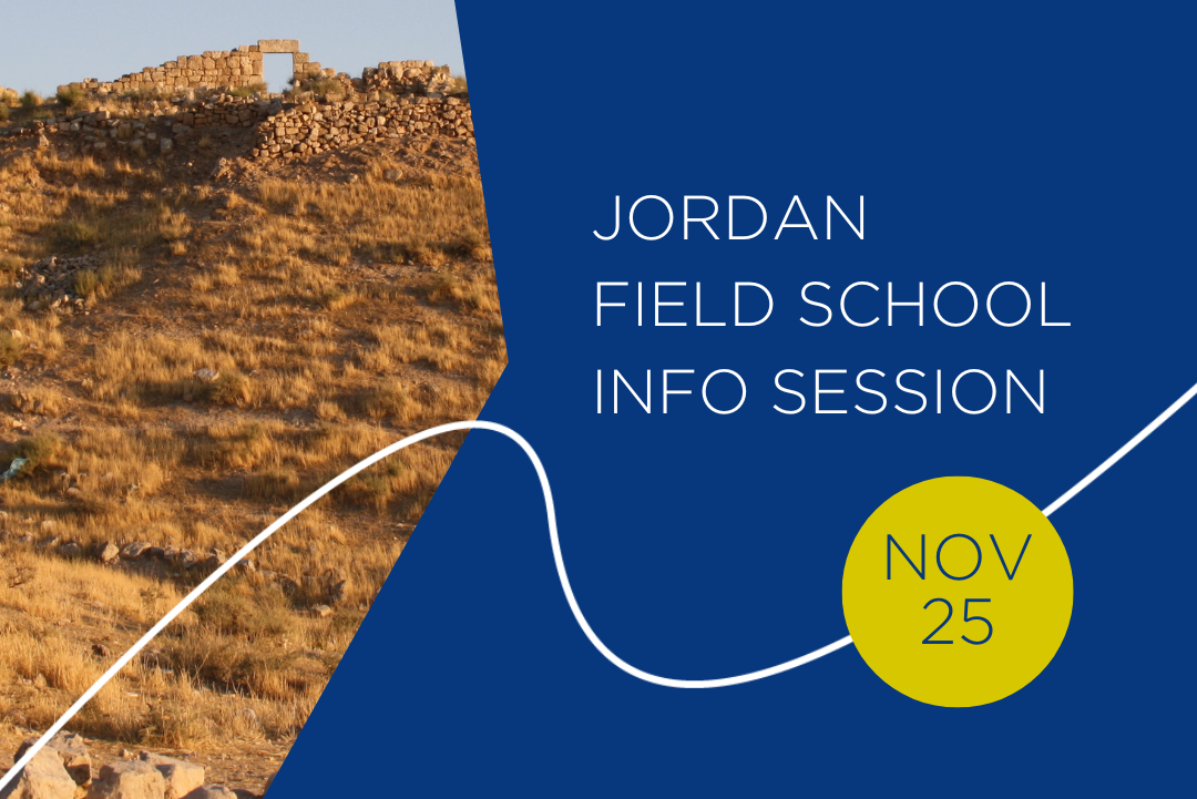 Anthropology Field School in Jordan...