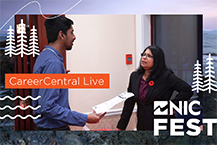 Campbell River NIC FEST: CareerCentral LIVE Networking Event 