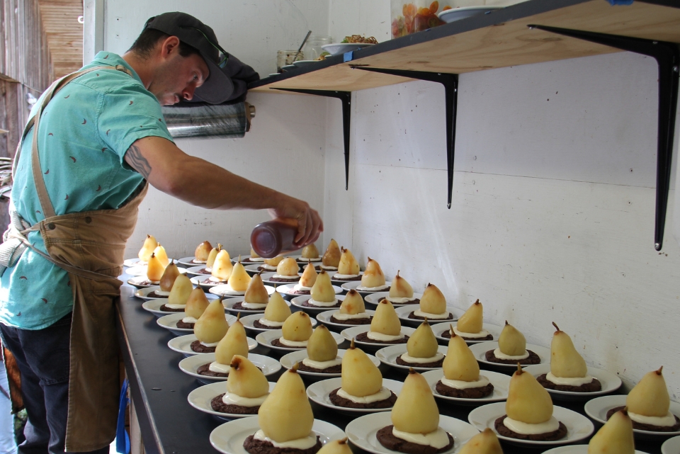 Food prep and mobile kitchen training...