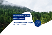 Indigenous Education Welcome Lunch in Campbell River