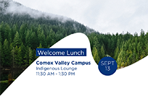 Indigenous Education Welcome Lunch in the Comox Valley 