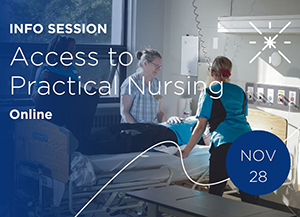Info session: Access to Practical Nursing