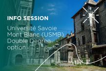 Info Session: Université Savoie Mont Blanc (USMB) Double Major/Study Abroad Option