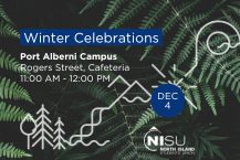 Winter Celebrations - Port Alberni campus