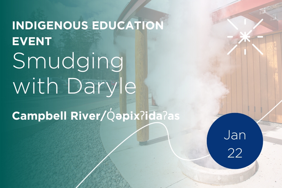 Indigenous Education Event - Smudging...