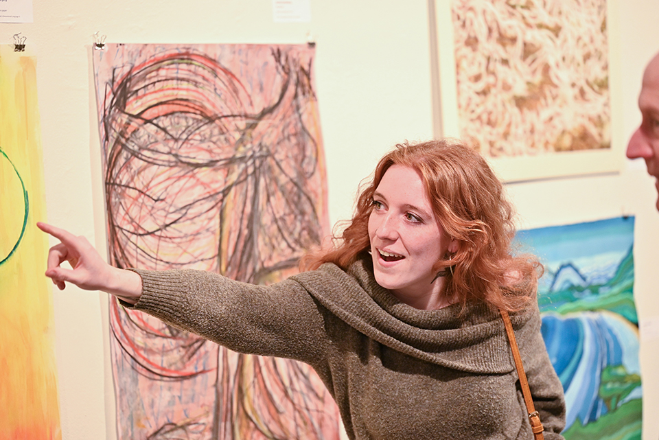 Recent graduate Zara Gordon is a guest curator for a show at the Campbell River Art Gallery