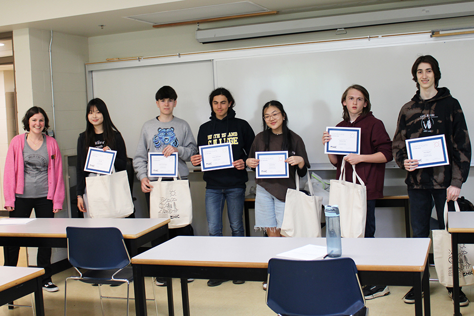 Comox Valley students test their math...