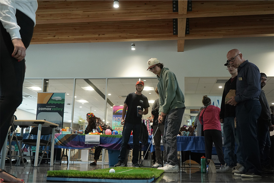 NIC orientation for Campbell River students...