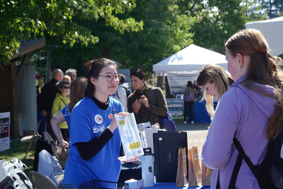NIC orientation for Comox Valley students...